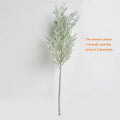 6 Pieces White Green