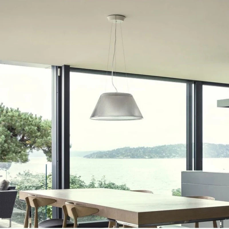 Modern glass design chandelier for cafe hotels and shops - view 4