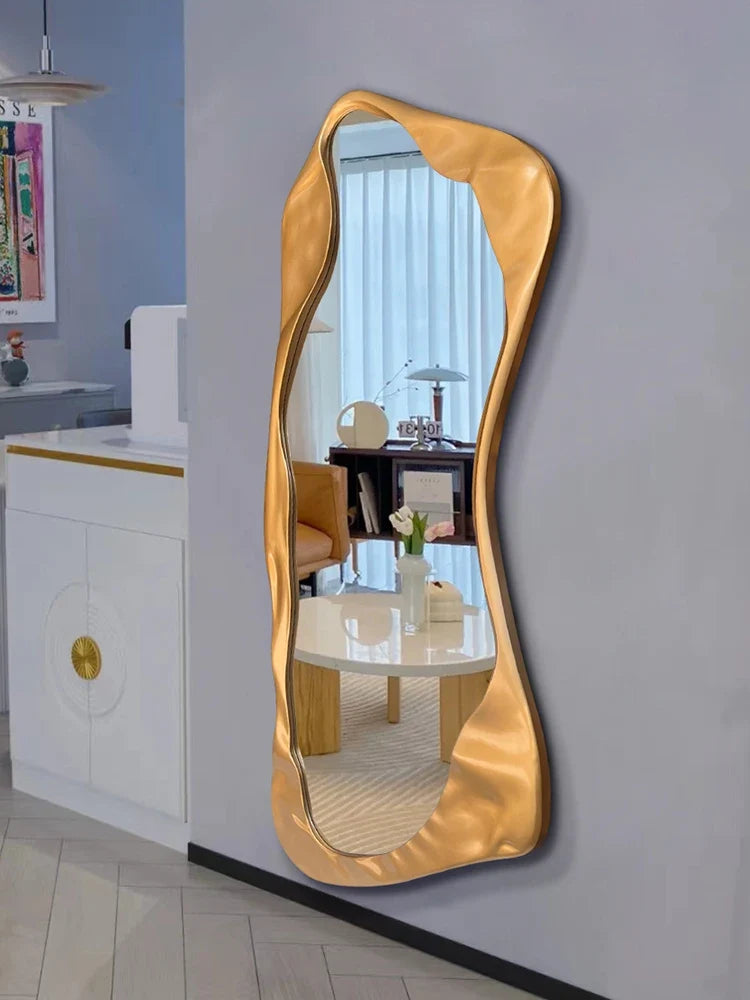 Nordic artistic mirror full format creative elegant frame - view 4