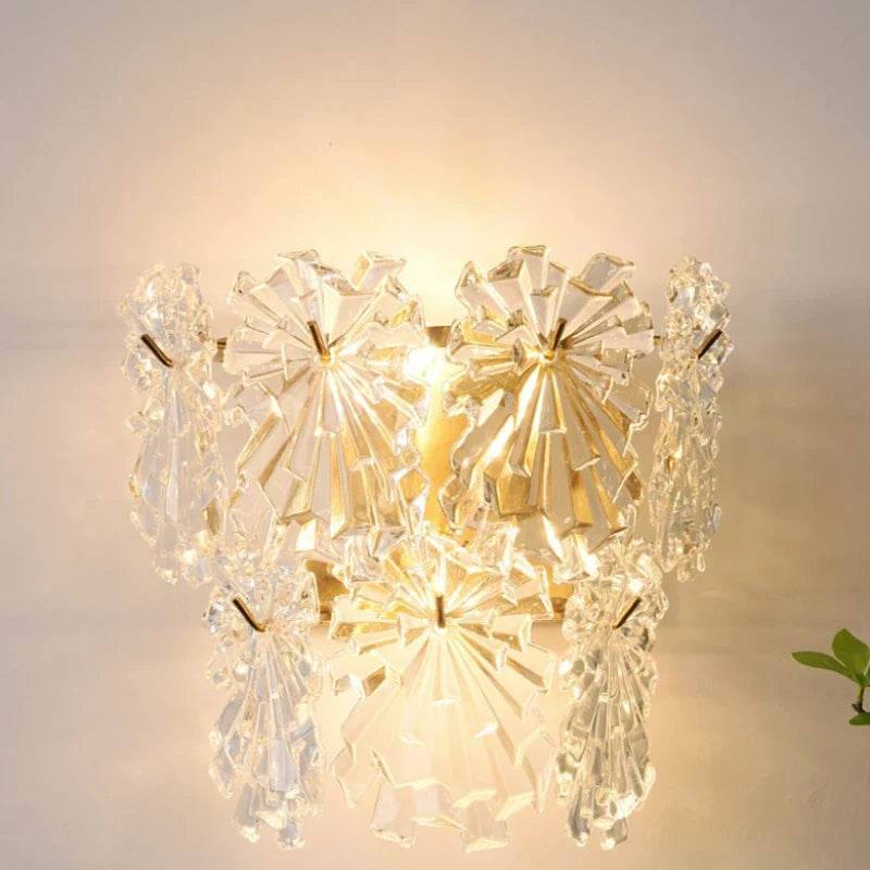 LED glass wall sconce for modern interior decoration - view 2