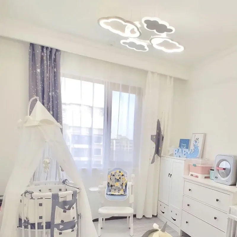 Chandelier modern creative led for children's room and indoor living room - view 5