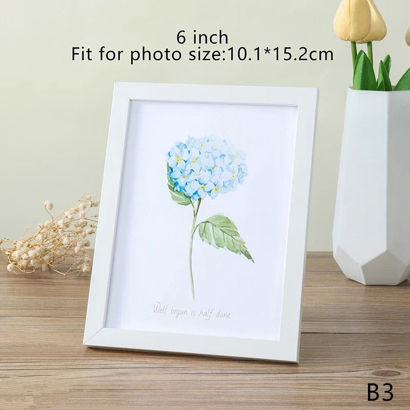 Wooden photo frame hanging for decoration and gift - B3