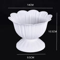 Roman flower pot in retro romantic style plastic for events - Style 1