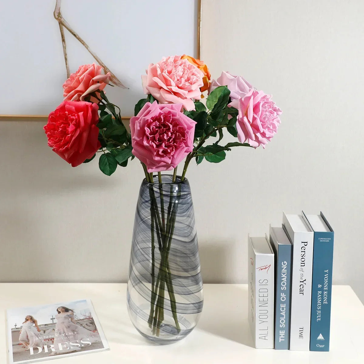 Realistic artificial latex flowers for elegant decoration - view 4