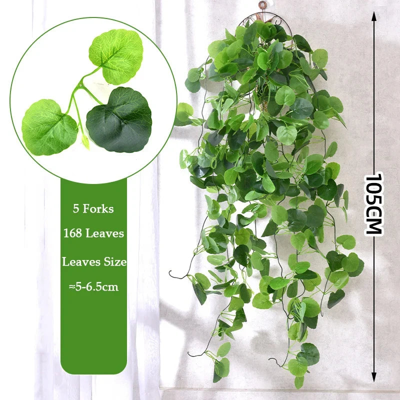 Hanging Artificial Plant Vine, 105 cm, Five-Branch Style - Hai tang