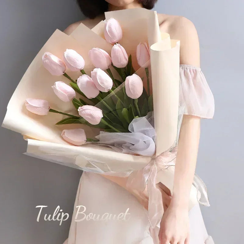 Artificial tulips for wedding decoration and interior - view 2