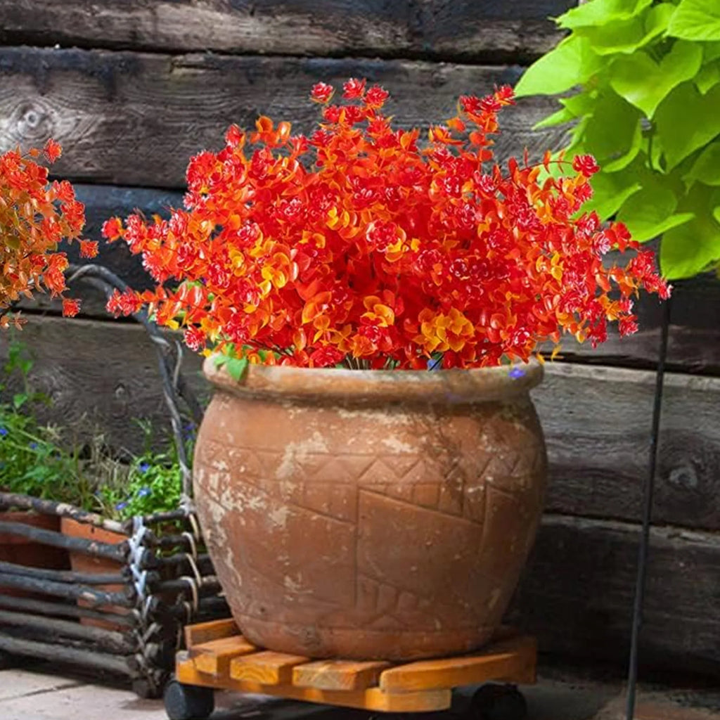 Artificial outdoor plant resistant to uv for autumn decorations - view 3