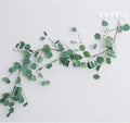 Artificial eucalyptus vines for wedding decoration and events - 170cm 120 feuilles
