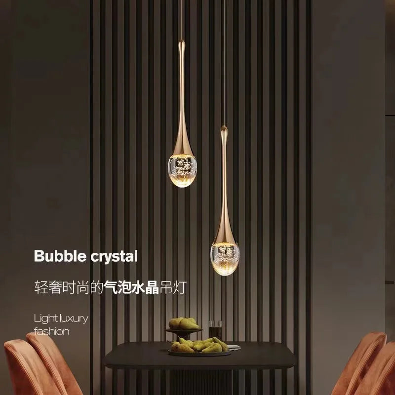 Luxury crystal bubble chandelier for modern decoration