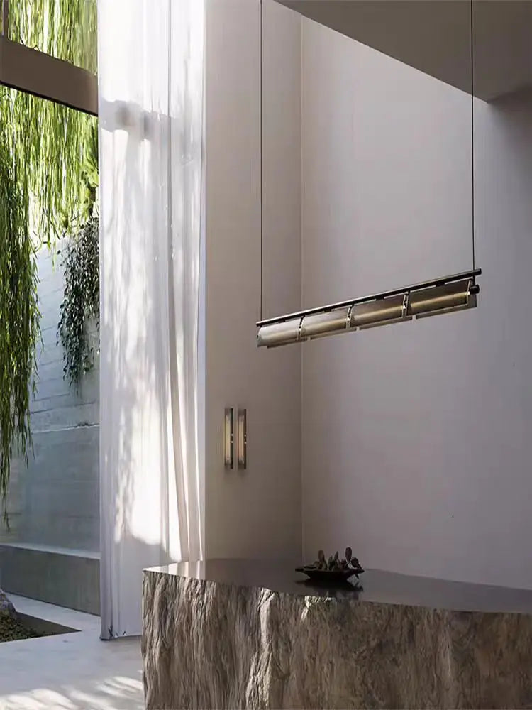 Minimalist industrial pendant light for modern and elegant decoration - view 4