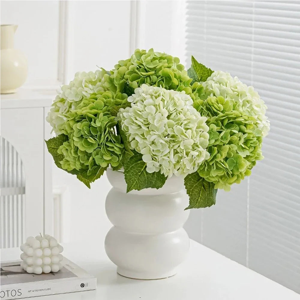 Artificial hortensia flowers for decoration wedding floral arrangement - view 5