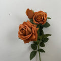 Realistic artificial flowers for party and event decoration - Dark Brown