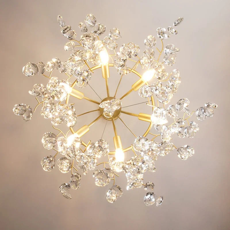 Luxury crystal chandelier for refined lighting - view 6