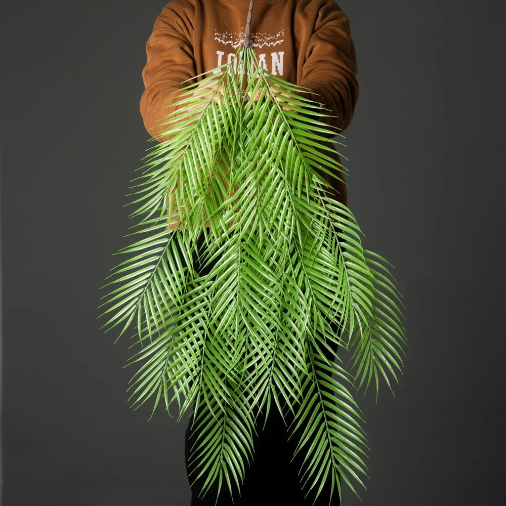 Artificial plants suspended tropical foliage for interior decoration
