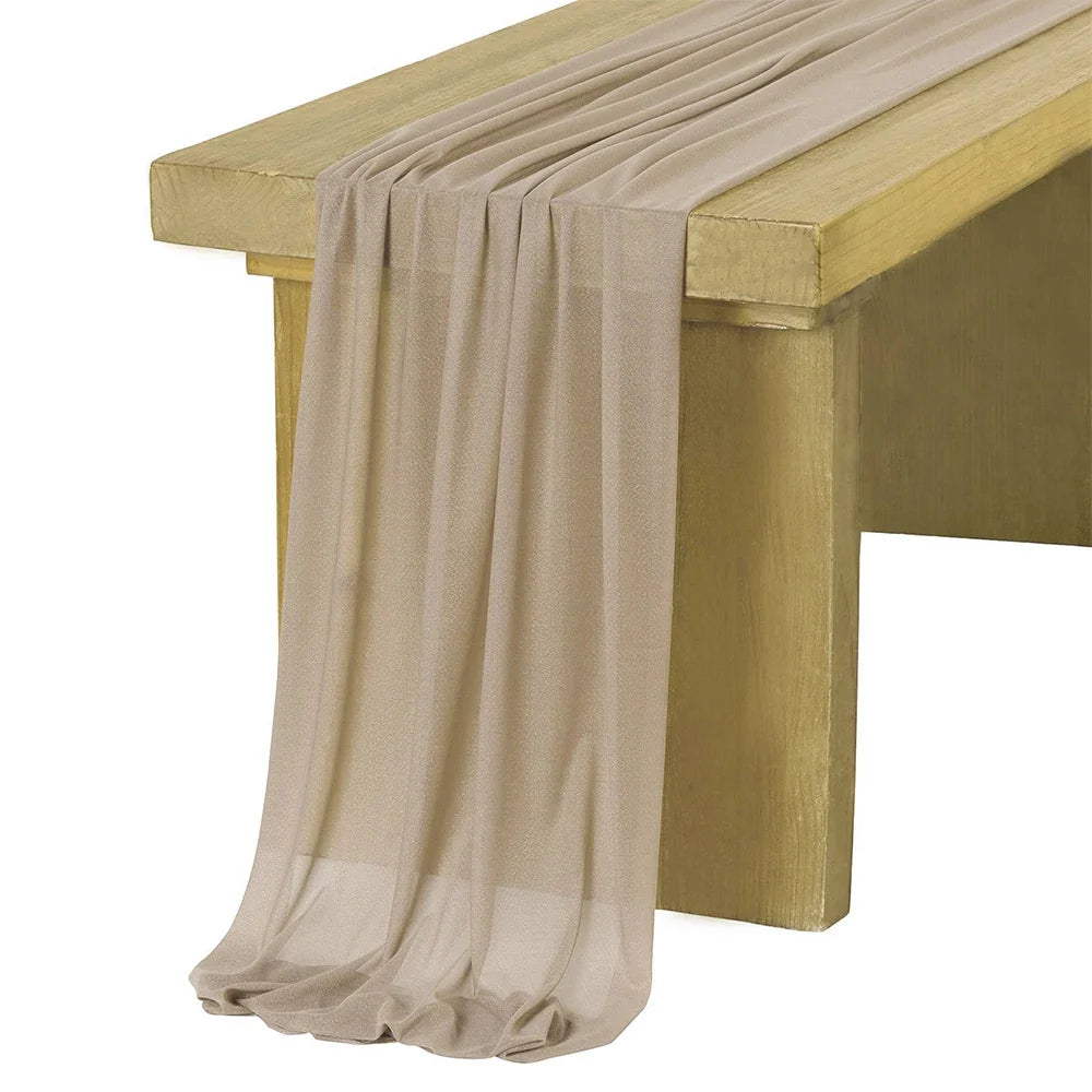 Table runner bohemian transparent wedding decoration - 30x180CM