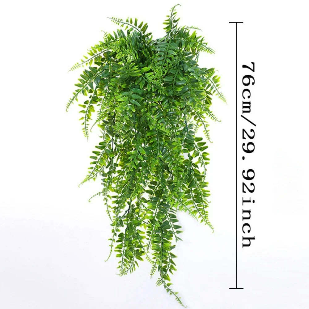 Artificial plant suspended for elegant interior decoration - One