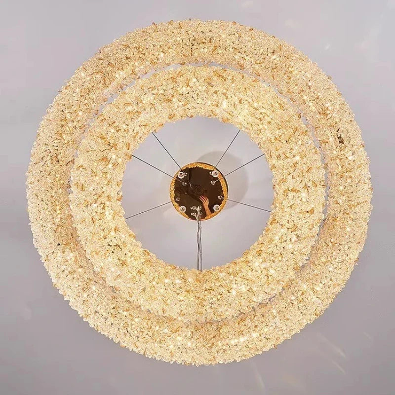 Crystal chandelier k9 elegant design for modern lighting - view 5