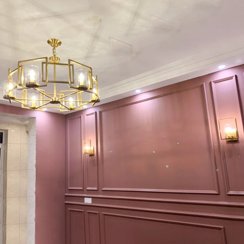Copper pendant light creative design for elegant lighting - view 4