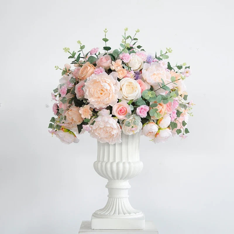 Artificial silk flower balls for wedding decoration and photo - 09 / 70 CM