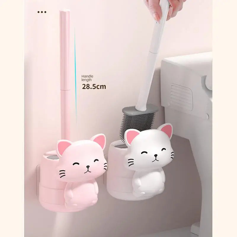 Toilet brush for cleaning squat pit - view 4