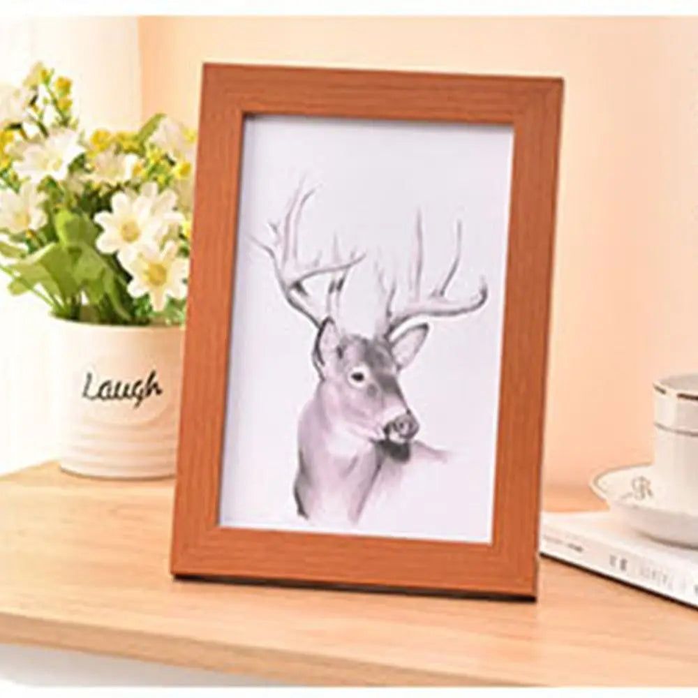 Colorful handcrafted photo frame for DIY decoration and display - Sequoia / 15x20cm