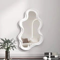 Cloud kawaii wall mirror for interior decoration and makeup