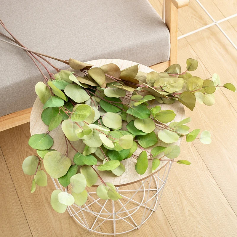 Artificial plant eucalyptus for autumn decoration and DIY arrangements - view 4