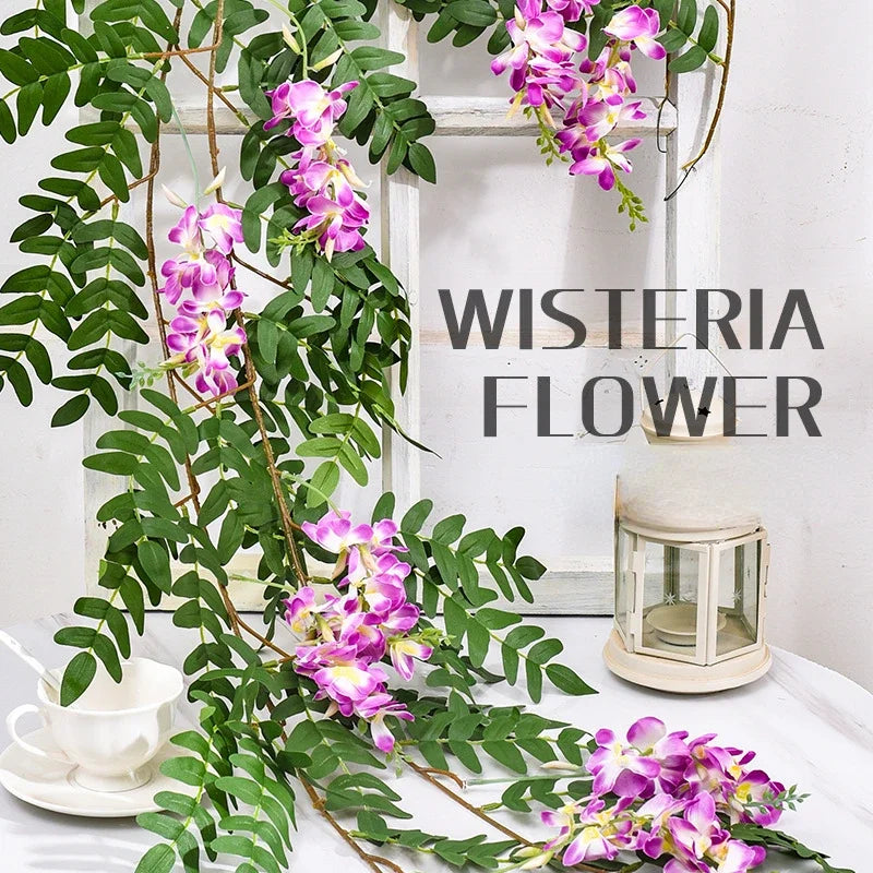 Artificial glycine flowers for elegant interior decoration - view 3
