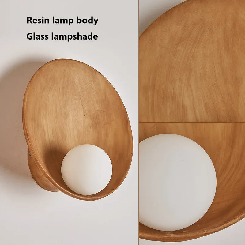 Chinese wall sconce in decorative creative led lighting resin - view 4
