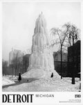 Vintage photography black and white architecture new york betting - 40X50cm Unframed / 8