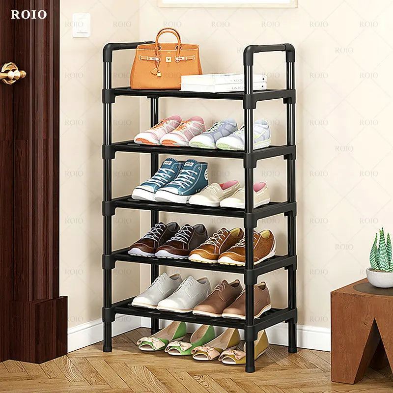 Easy to assemble and dust resistant shoe shelf - view 6