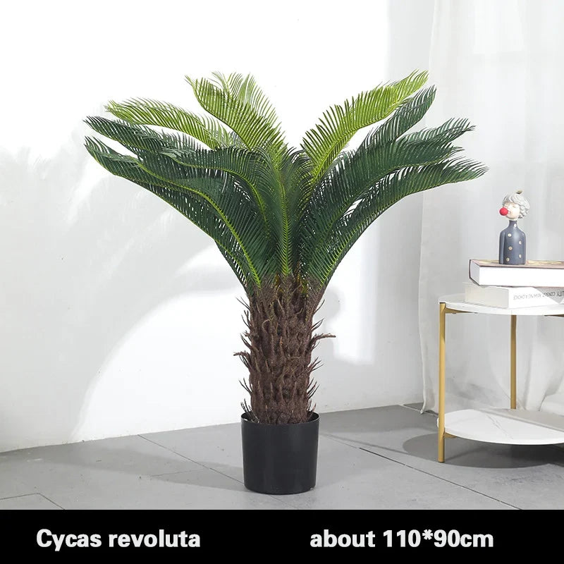 Artificial plant cycas revoluta for interior and exterior decoration - 110 cm