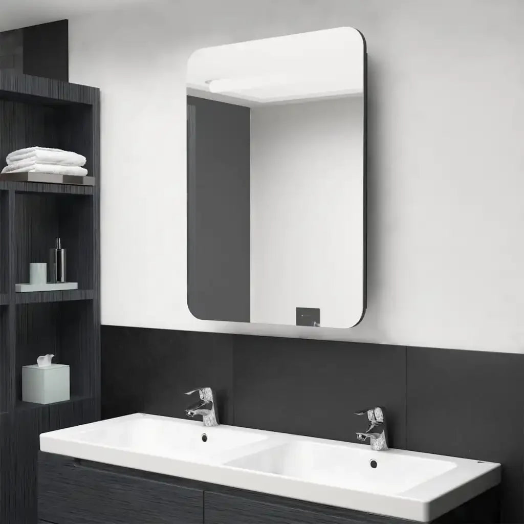 Modern furniture with led lighting for storage and dressing - view 7