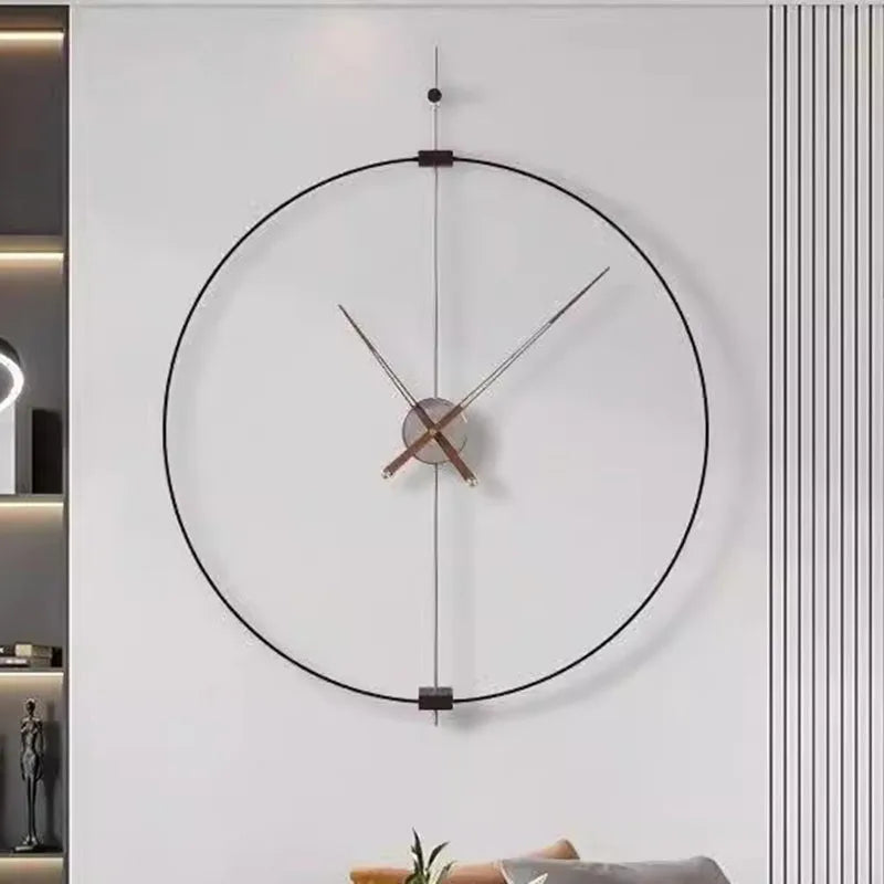 Silent and aesthetic wall clock for interior decoration - view 2