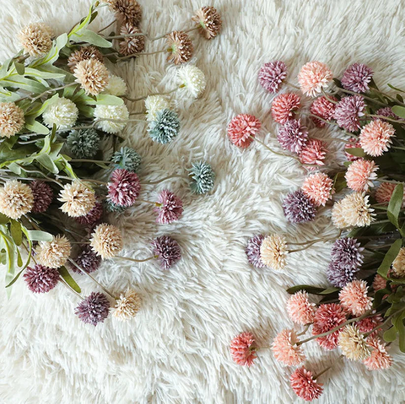 Artificial flowers dandelion decoration wedding gift bouquet saint-valentin - view 6
