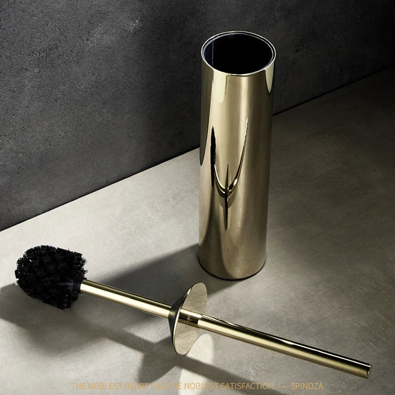 Stainless steel wall brush holder for bathroom - view 4