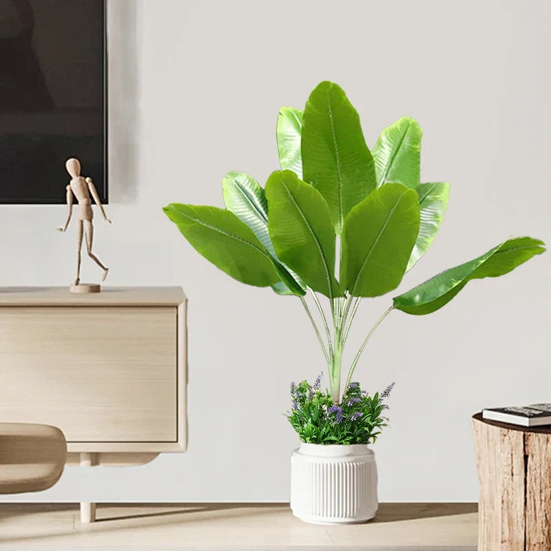 Large artificial banana plants for interior and exterior decoration - view 2