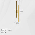 Modern brass black and copper wall sconce with natural light - 4 Lights-Gold / Natural Light 4000K