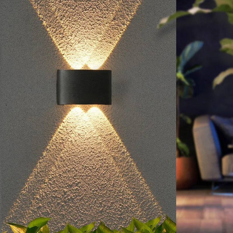 Waterproof led wall sconce for modern lighting