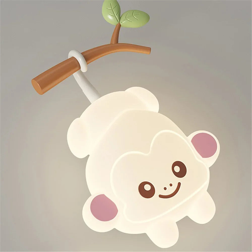 Wall sconce monkey light cartoon for children's room - view 5