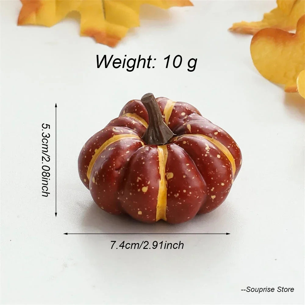Decorative foam pumpkins for Halloween and autumn decorations - Q