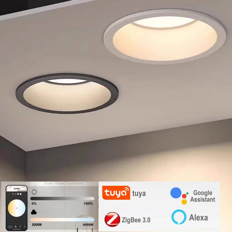 LED zigbee 30 intelligent interior lighting with variable intensity - view 2