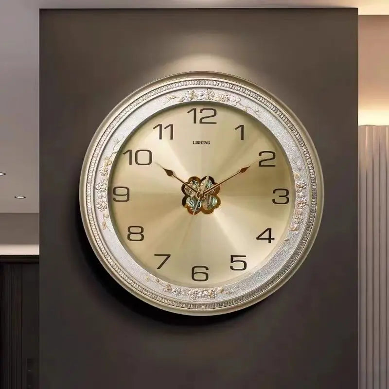 Modern silent decorative and creative wall clock for interior - view 2