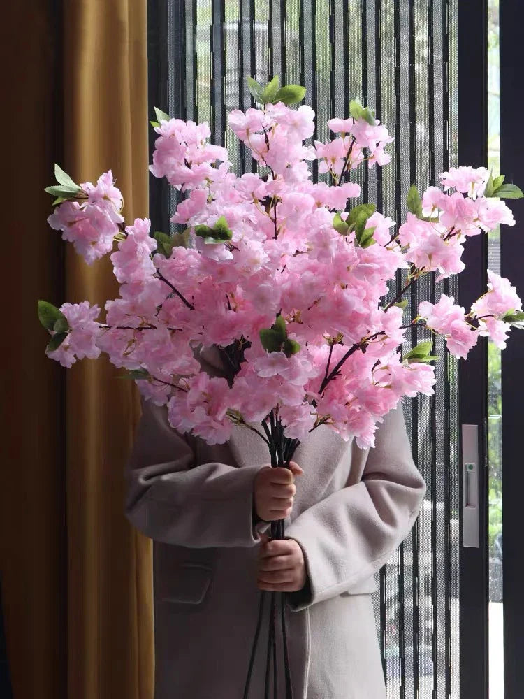 Artificial cherry flower for decoration and DIY - view 3