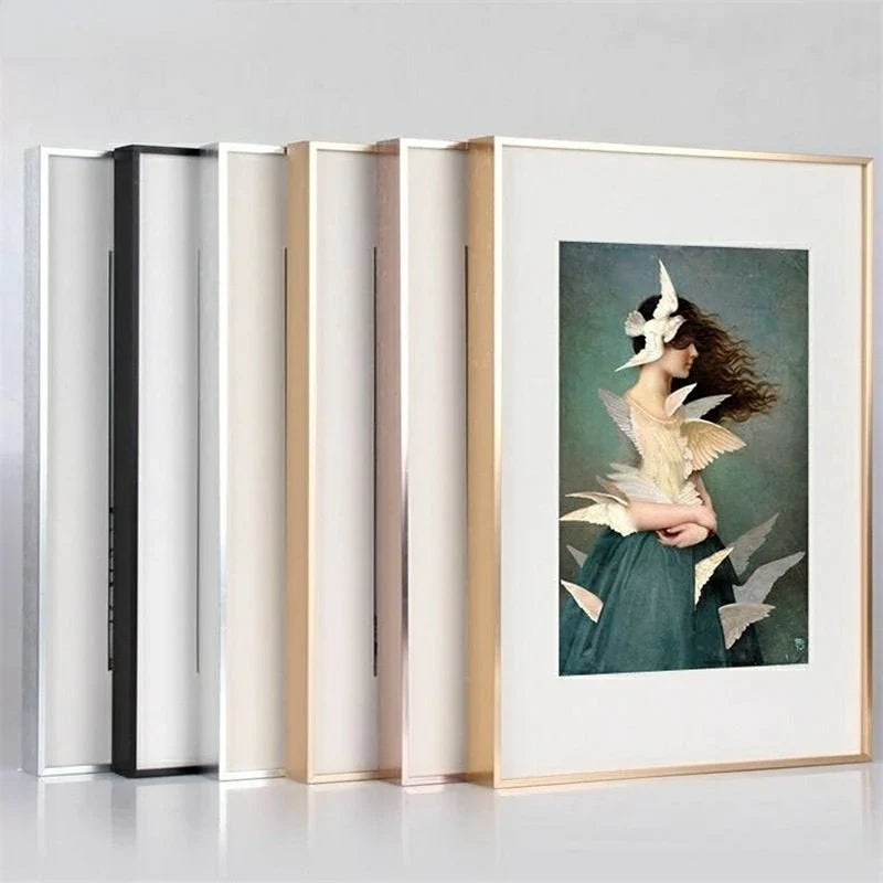 Refined Aluminum Wall Picture Frame for Home Decor