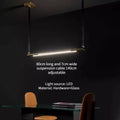 Minimalist industrial style chandelier for modern decoration - B / Warm White