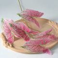 Artificial green plants for interior and exterior decoration - Pink Green Stripe