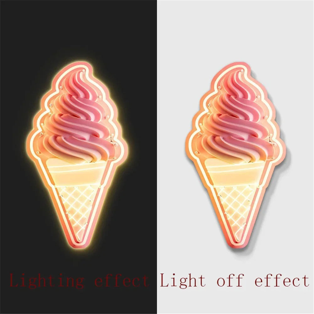 LED wall sconce for light decoration children and coffees - B / 43X80 CM