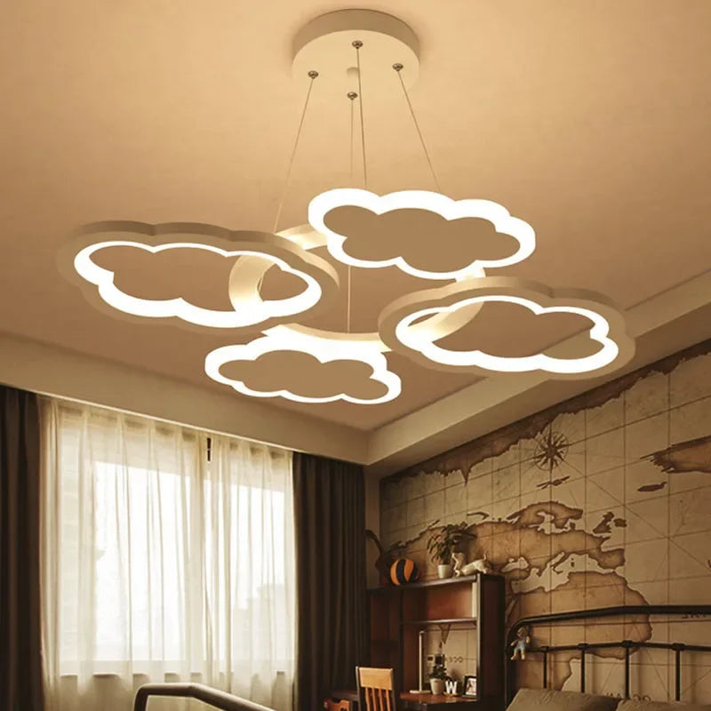 Chandelier modern creative led for children's room and indoor living room - view 3