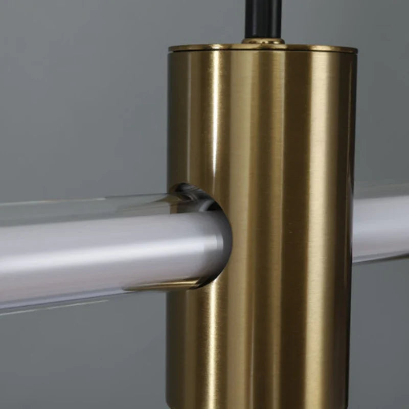 Minimalist led chandeliers for modern bars and receptions - view 4